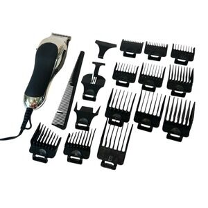 WAHL Model MC3 120V Professional Grade Chrome Precision Clippers Made in USA Set